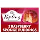 image 1 of Mr Kipling Raspberry Sponge Puddings 2x95g