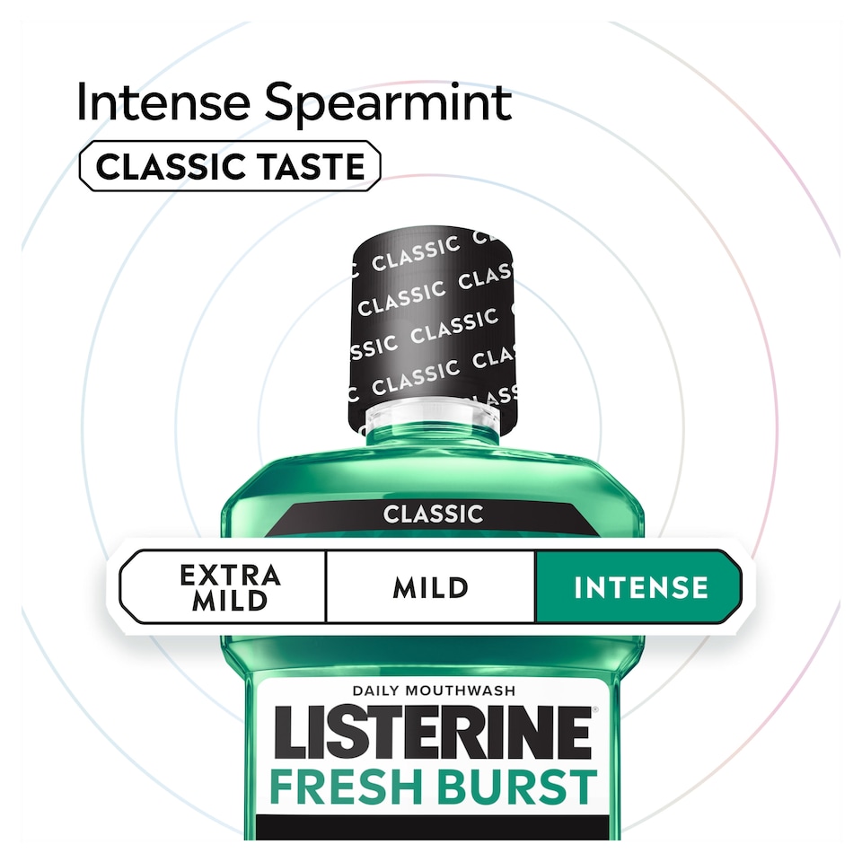 image 1 of Listerine Fresh Burst Antibacterial Mouthwash 500ml
