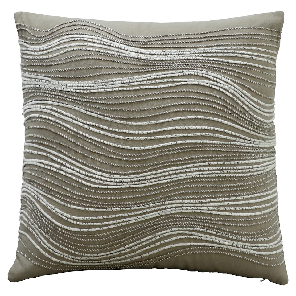 F&F Home Swirl hímzett díszpárna 45 cm x 45 cm
