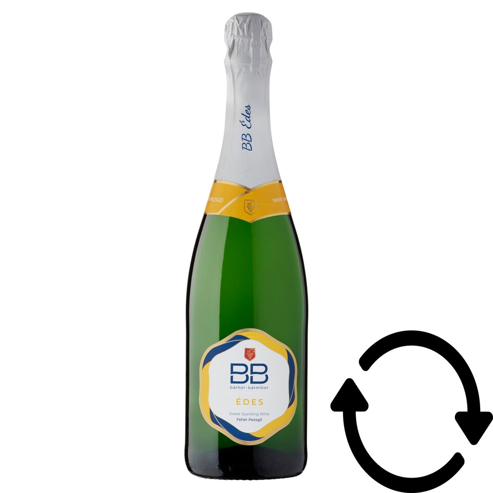 BB édes fehér pezsgő 11% 0,75 l