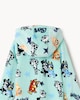 image 4 of  Bluey Fleece Hooded Onesie in Mint