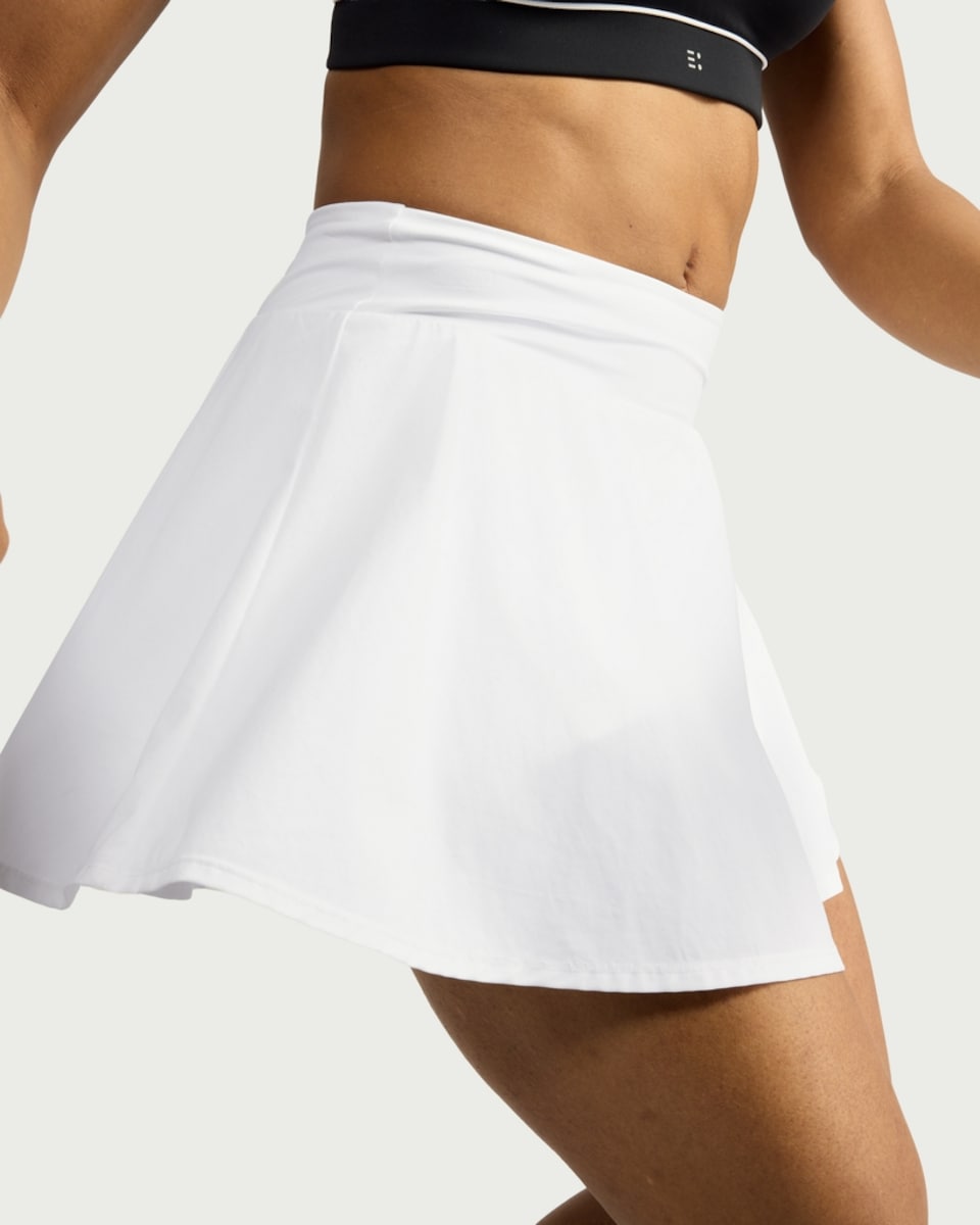 image 1 of F&F Active ULTRAMOVE Pleated Skort in White