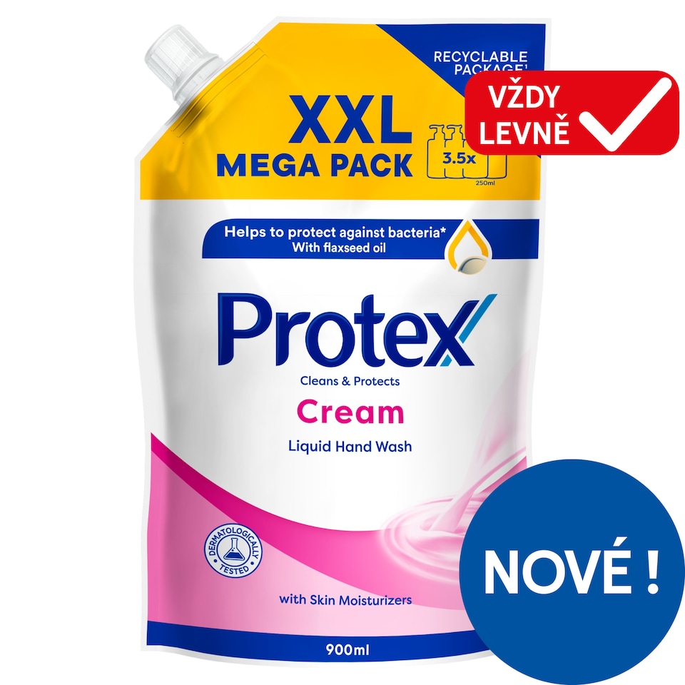 image 1 of Protex Cream Liquid Hand Wash Refill {size}