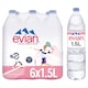 image 1 of Evian Natural Bottled Mineral Still Water Multipack 6x1.5L