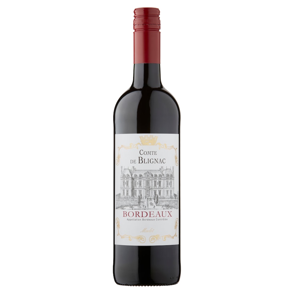 image 1 of Comte De Blignac Bordeaux Merlot 750Ml