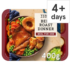 Tesco Roast Beef Dinner 400G