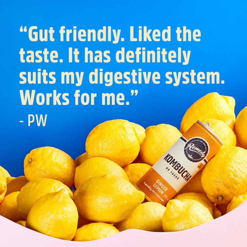 image 1 of Remedy Kombucha Ginger Lemon 700Ml