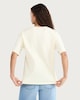image 2 of OH ME OH MY Pure Cotton Seashell Print Oversized T-Shirt in Yellow