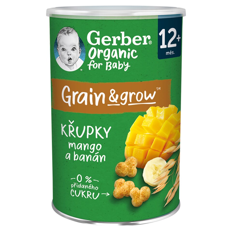 image 1 of GERBER Organic Crisps with Mango and Banana 35 g
