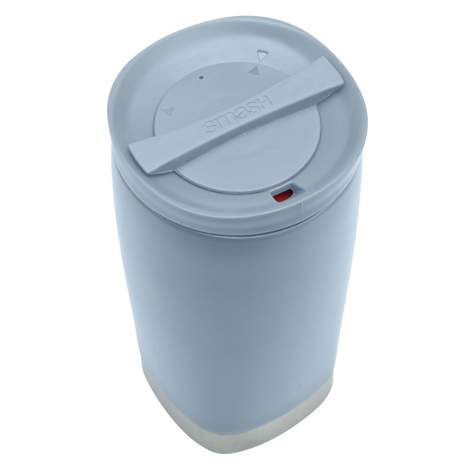 image 1 of Smash Blue Twist & Lock Coffee Cup 350ml