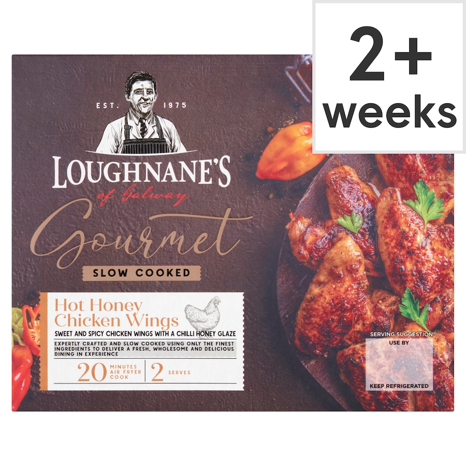 Loughnane's Hot Honey with Chicken Wings 600g