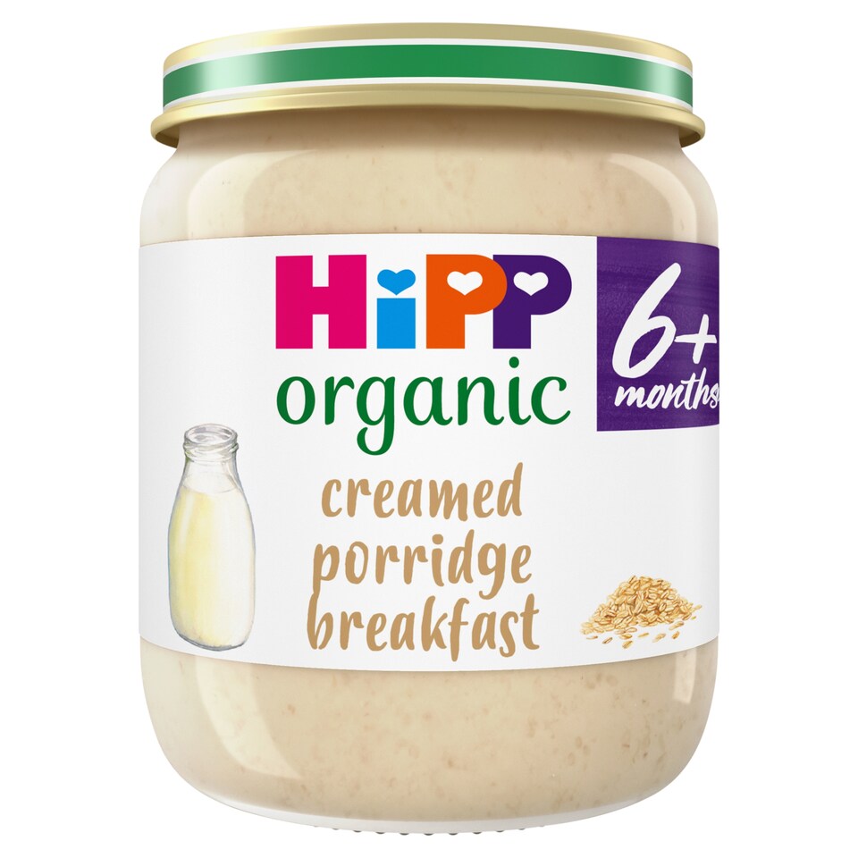 image 1 of Hipp 6 Month Organic Creamed Porridge 125G Jar