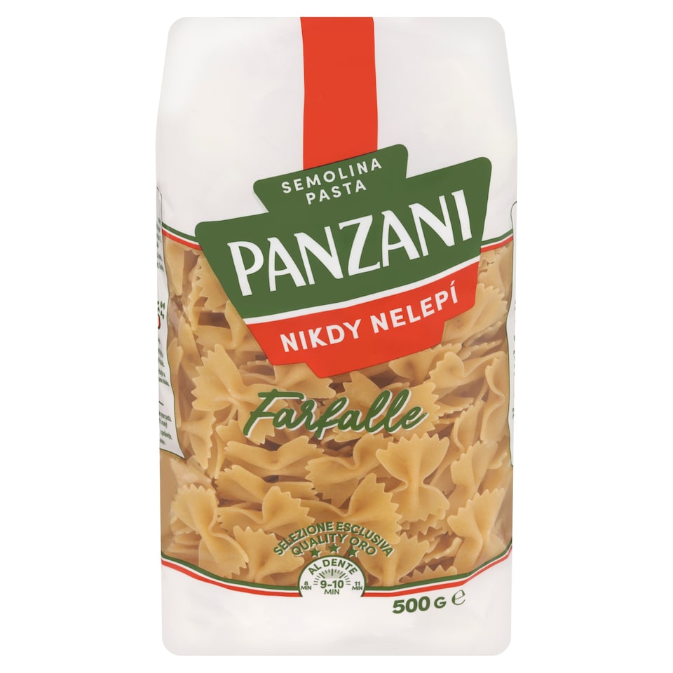 image 1 of Panzani Farfalle Egg-Free Dried Semolina Pasta 500 g