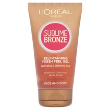 L'oreal Sublime Self-Tan Face And Body Gel 150Ml