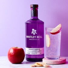 Whitley Neill Rhubarb Ginger Gin 70Cl - Tesco Groceries