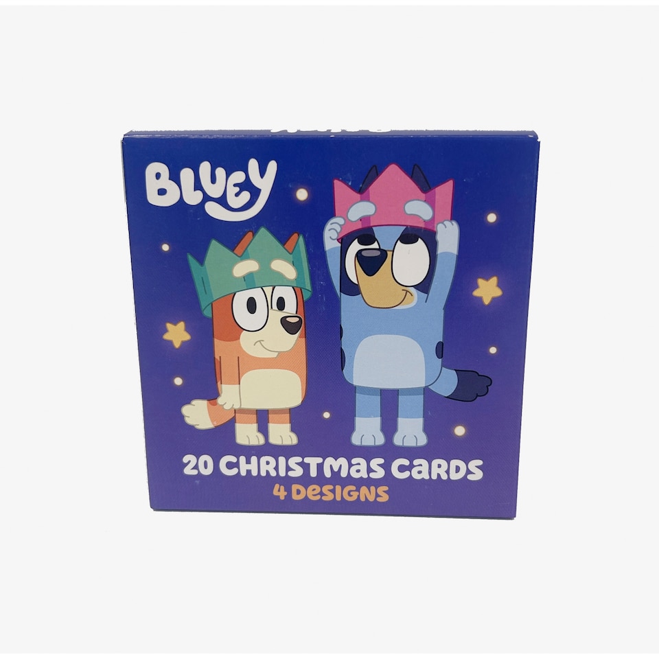 image 1 of Bluey Christmas Cards 20 Pack