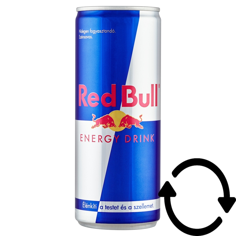 Red Bull Carbonated Energy Drink with High Caffeine Content 250 ml