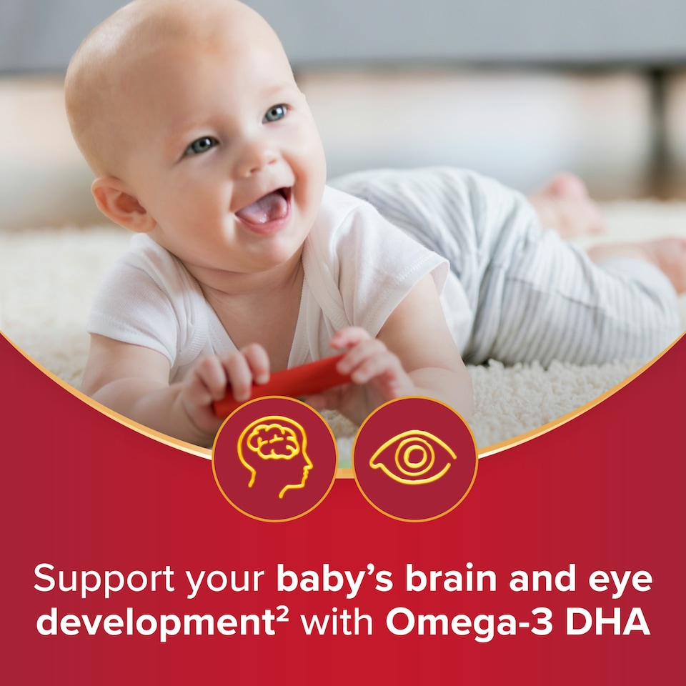 image 1 of Seven Seas Pregnancy Omega-3 Vitamins Duo Pack with 28 Capsules and 28s