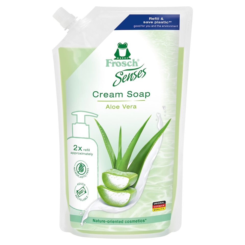Frosch Senses aloe vera krémszappan 500 ml