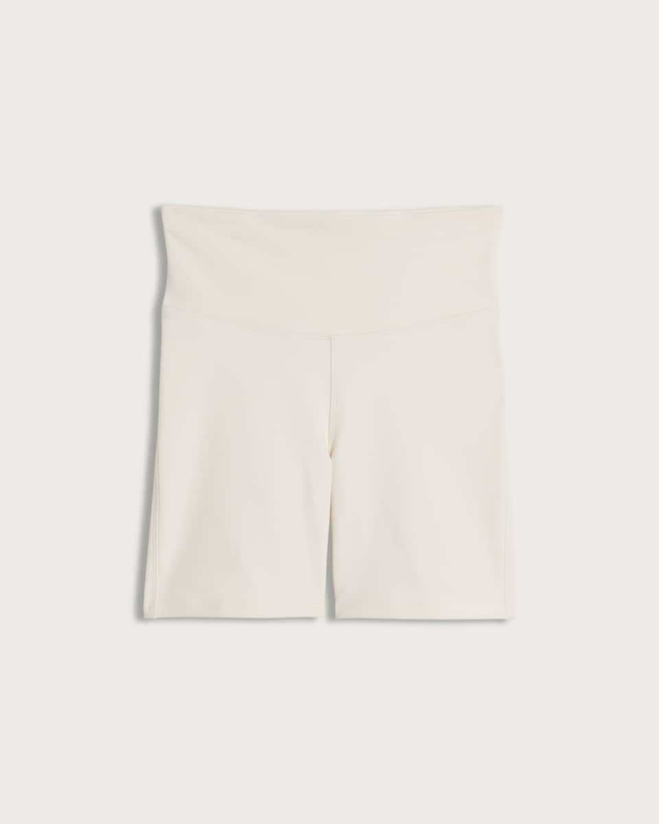 F&F Active EVERYHOUR High Waisted Cycling Shorts in Cream