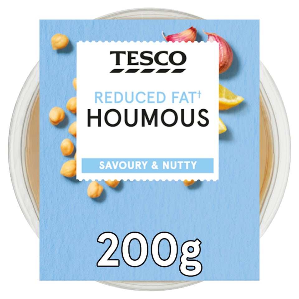 Tesco.Reduced Fat Houmous 200G (C)