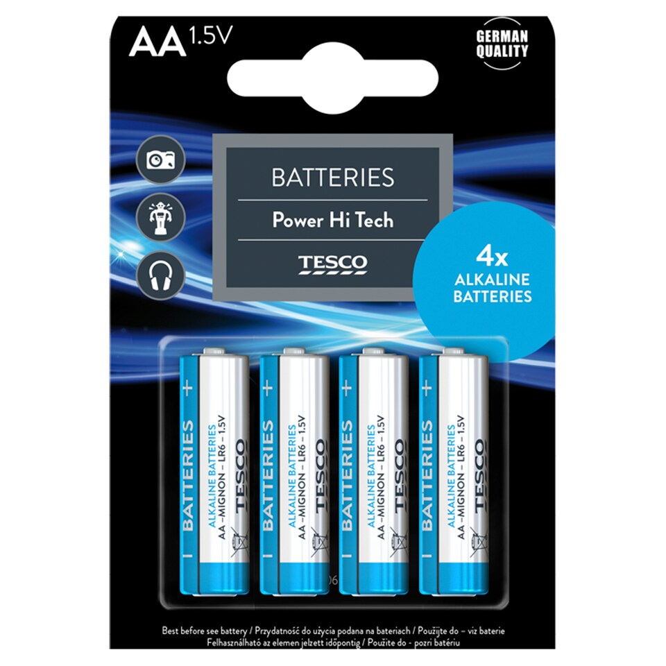 Tesco Hi Tech Battery "AA" 4 pcs