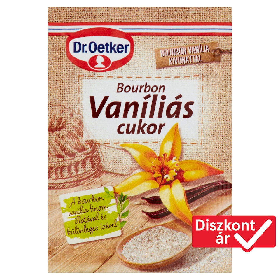 Dr. Oetker Bourbon Vaníliás cukor 8 g