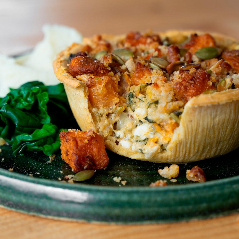 image 1 of Higgidy Roasted Sweet Potato, Spinach & Feta Pie 200g