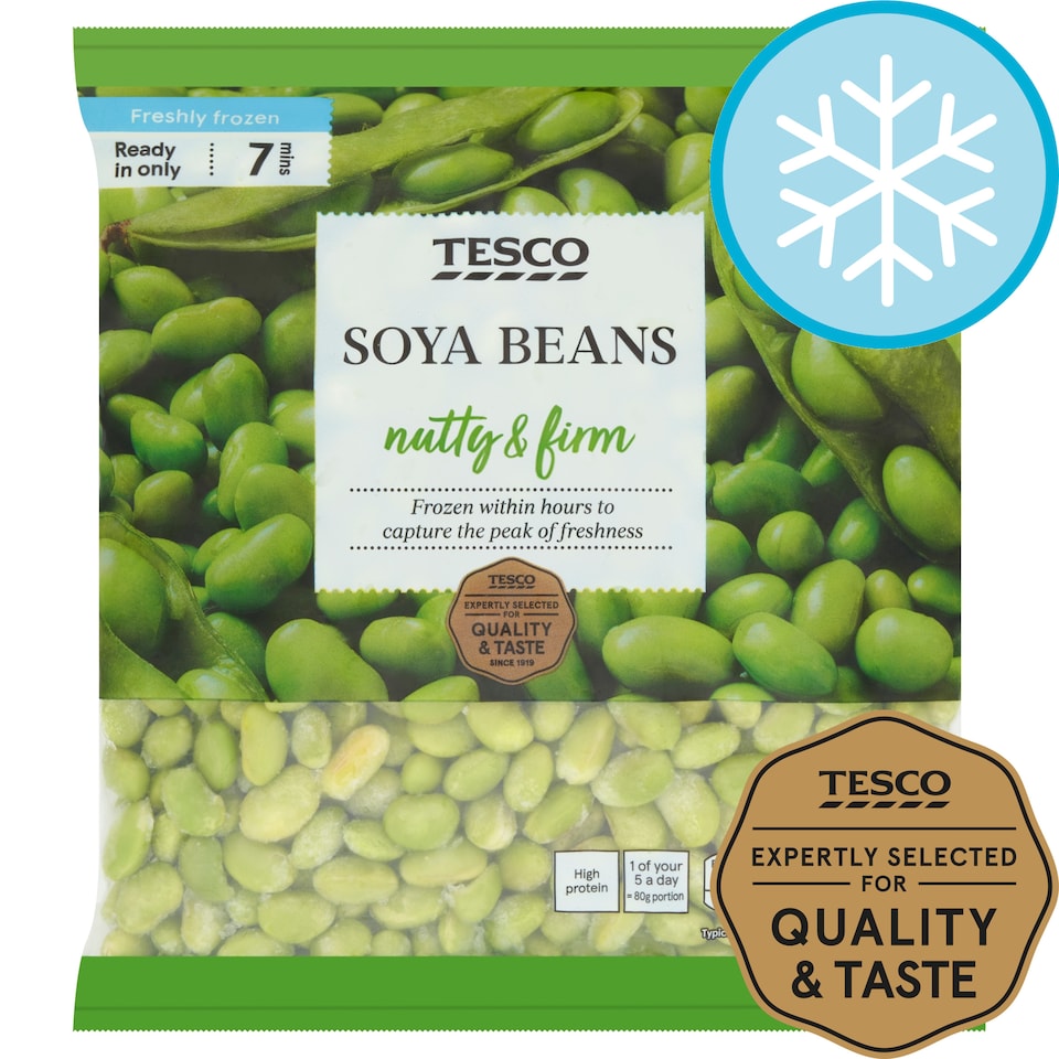 Tesco Soya Beans 600G
