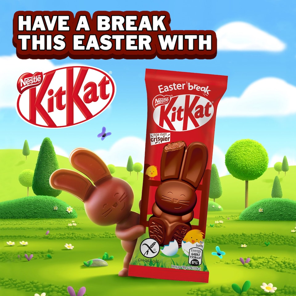 image 1 of Kit Kat Milk Chocolate Mini Bunnies 55G