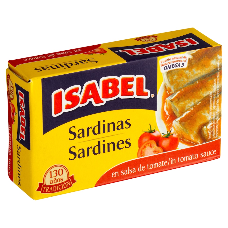 Obrázek 1 pro produkt Isabel Sardinky v tomatové omáčce 125g