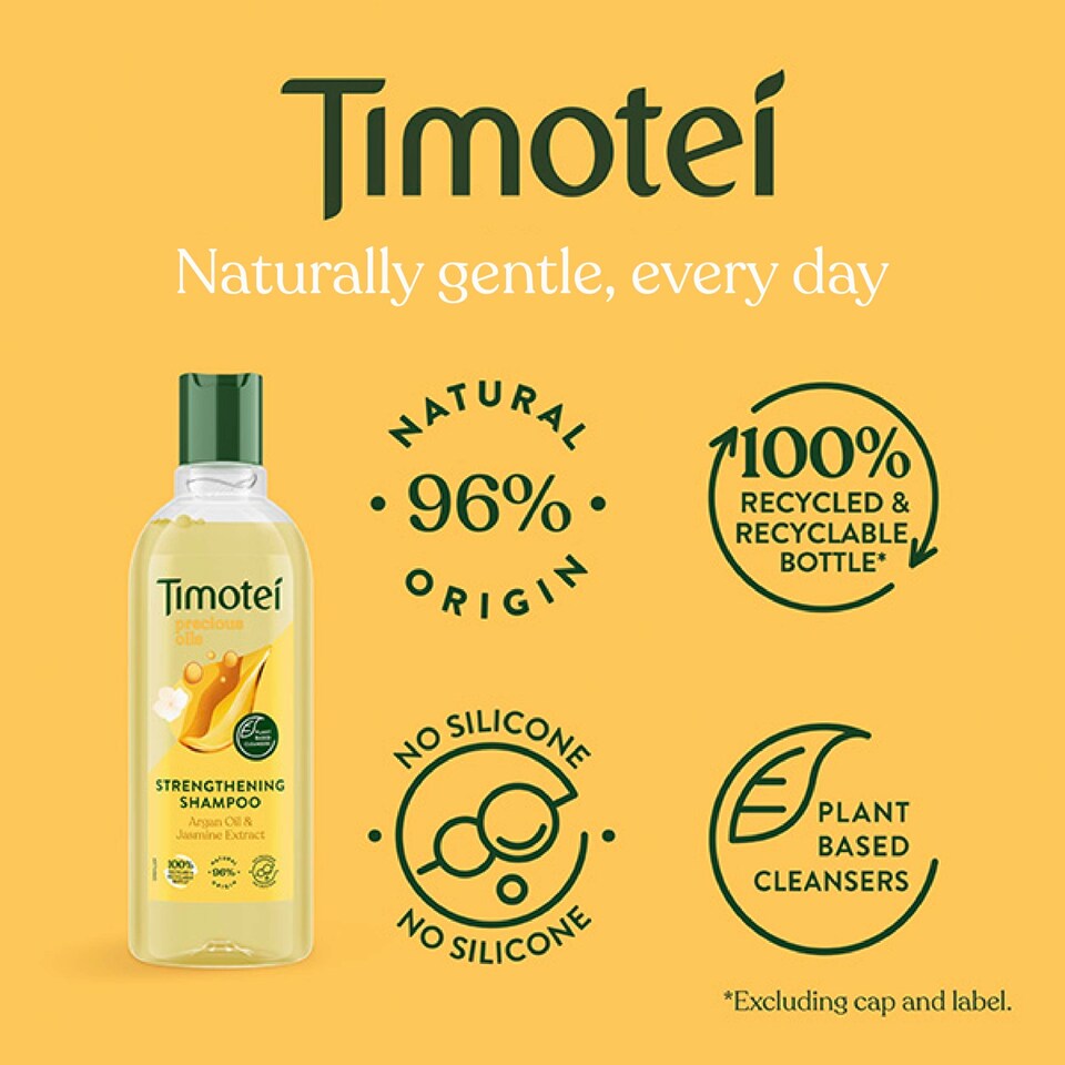 image 1 of Timotei Precious Shampoo Argan Oil And Jasmine 300Ml