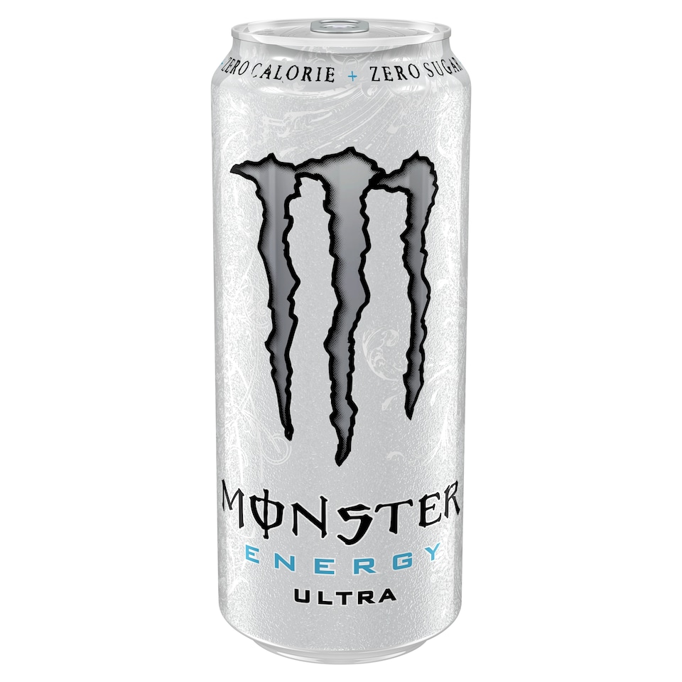 Monster Energy Ultra Carbonated Drink with Caffeine and Sweeteners 500 ml