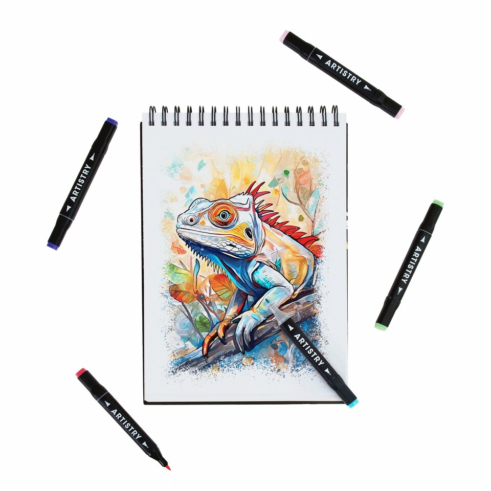 image 1 of Artistry A4 Sketch Pad 60 Sheets