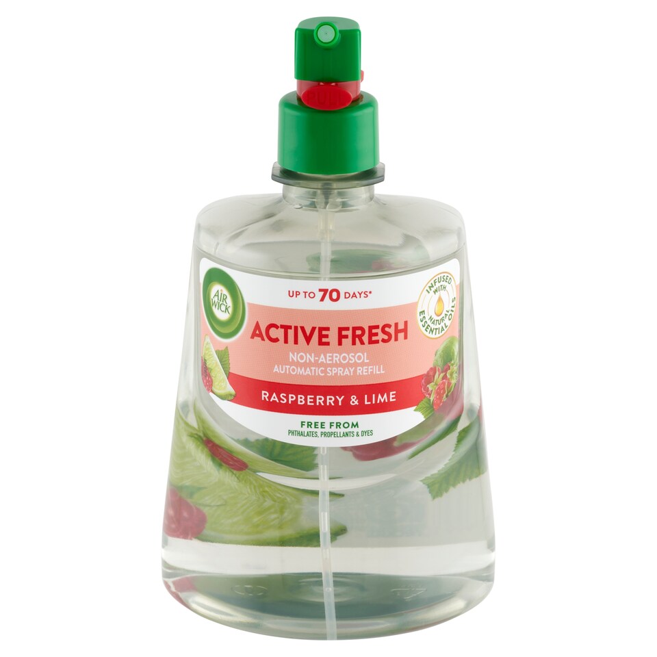 Air Wick Active Fresh Málna és lime utántöltő 228 ml