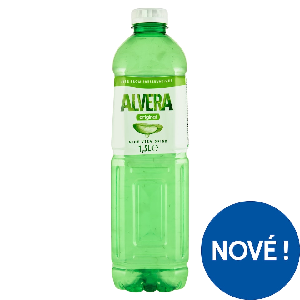 Obrázek 1 pro produkt Alvera Original nealkoholický nesycený nápoj s aloe vera 1,5l