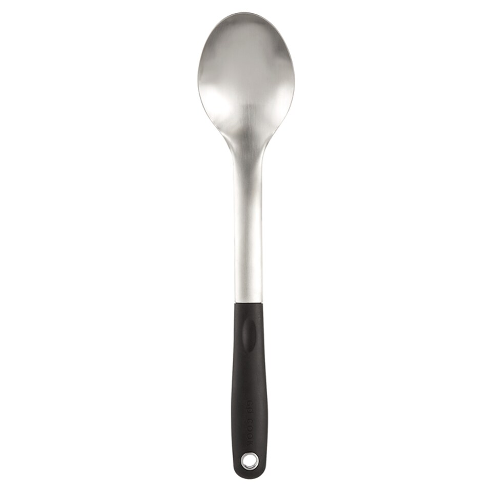 Go Cook Stainless Steel Solid Spoon