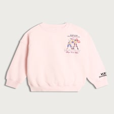 K-Pop Demon Hunters Cotton Rich Sweatshirt in Pink