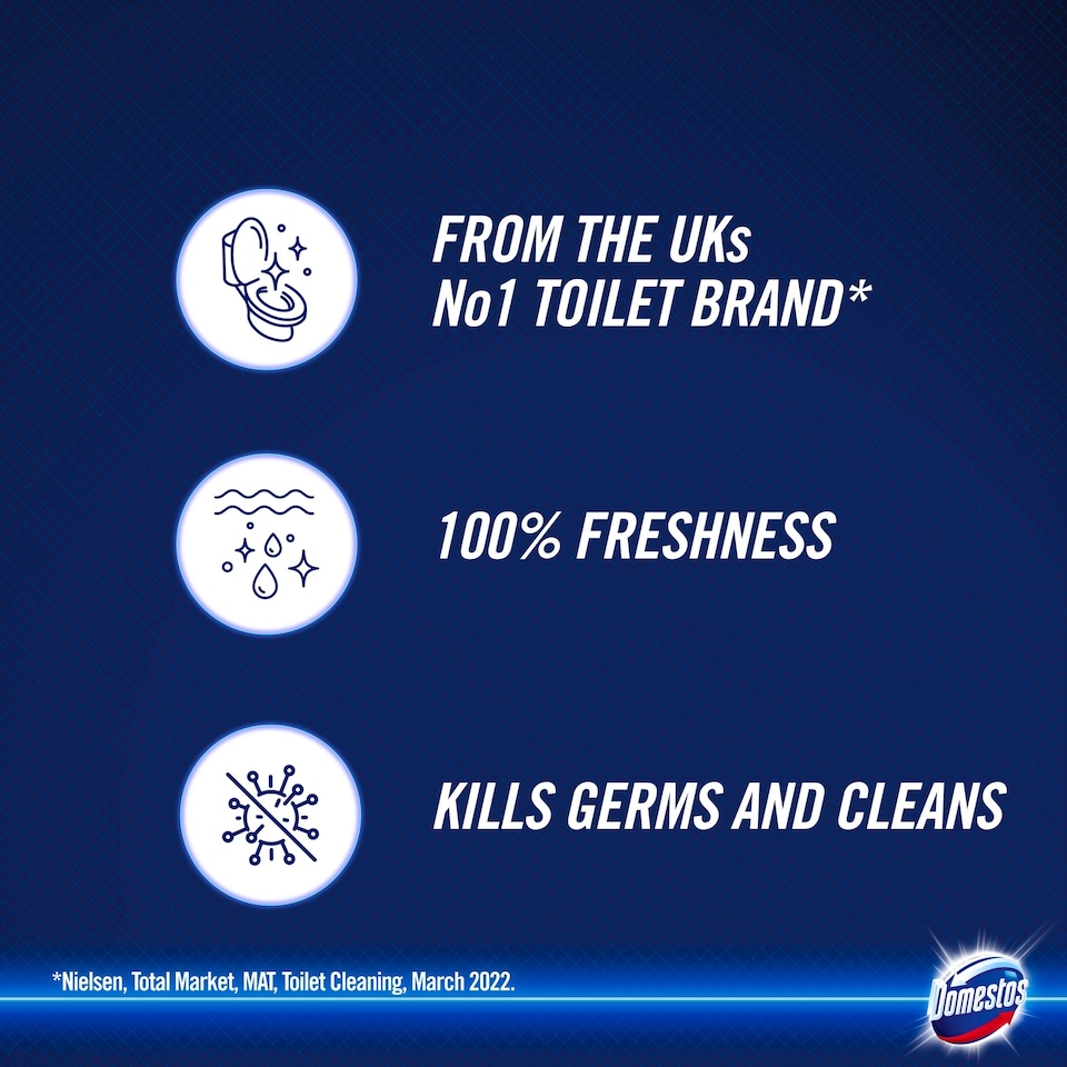 image 1 of Domestos Power Fresh Toilet Gel Floral Fresh 750ml