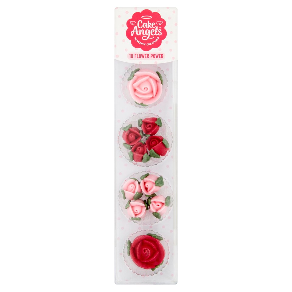 image 1 of Fiddes Payne Flower Power Cake Decorations 15G