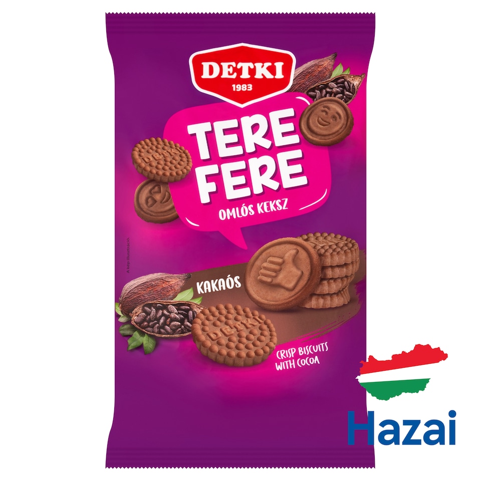 Detki Tere-fere kakaós omlós keksz 180 g  1. kép