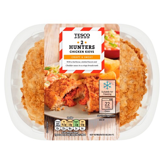 Tesco Hunters Chicken Kiev 260G Tesco Groceries