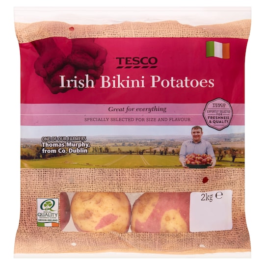 Tesco Bikini Potatoes 2Kg Tesco Groceries