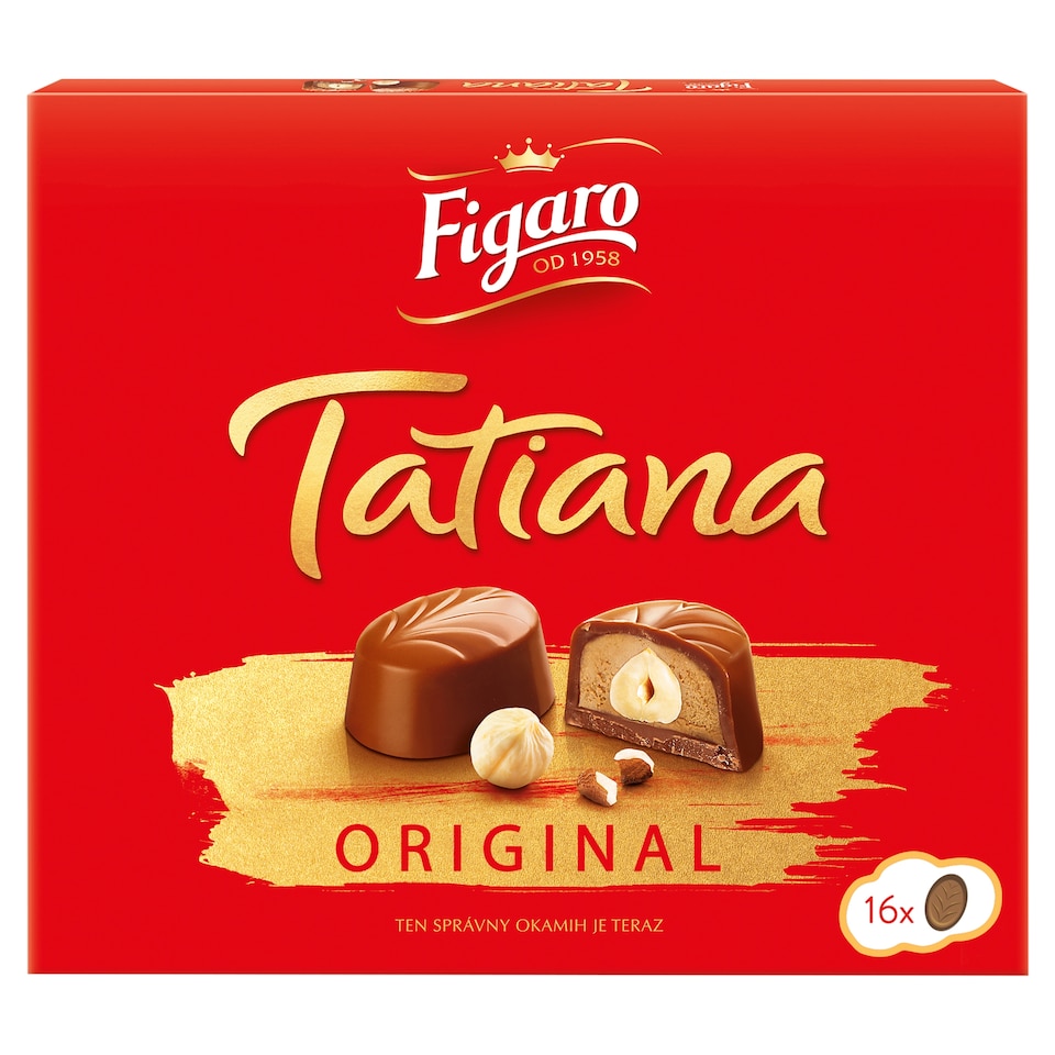 Figaro bonboniéra Tatiana, mliečna čokoláda 172 g
