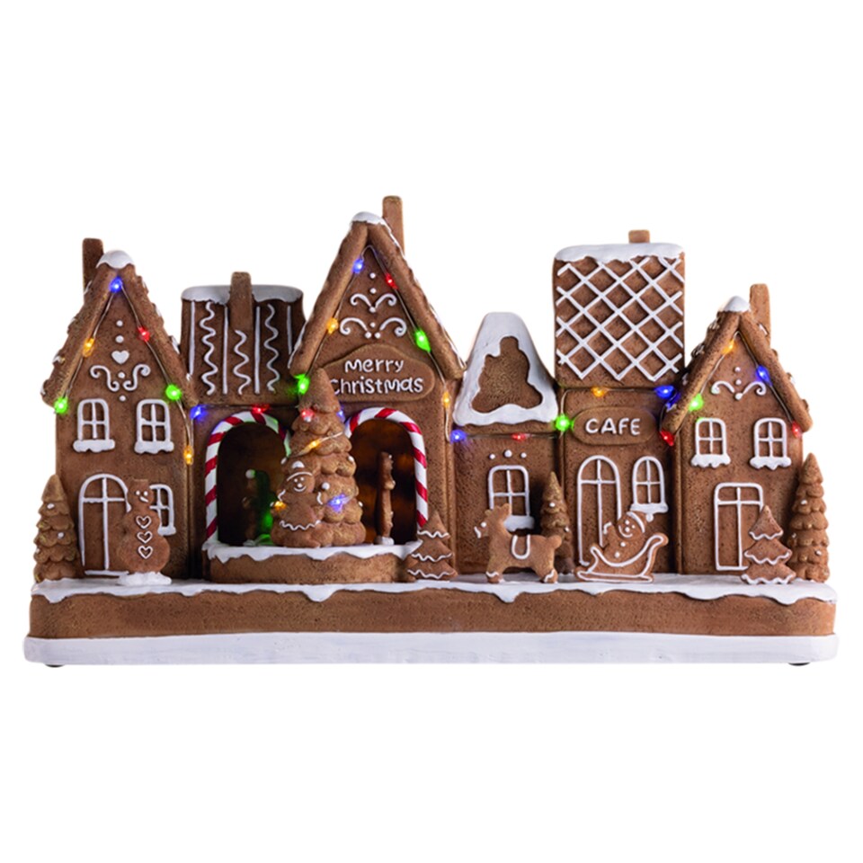 Snow Meister SM2652 Moving Kid & Snowman LED Christmas Decoration