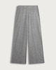 image 5 of F&F Wide Leg Pink Tuck Pleated Trousers in Grey