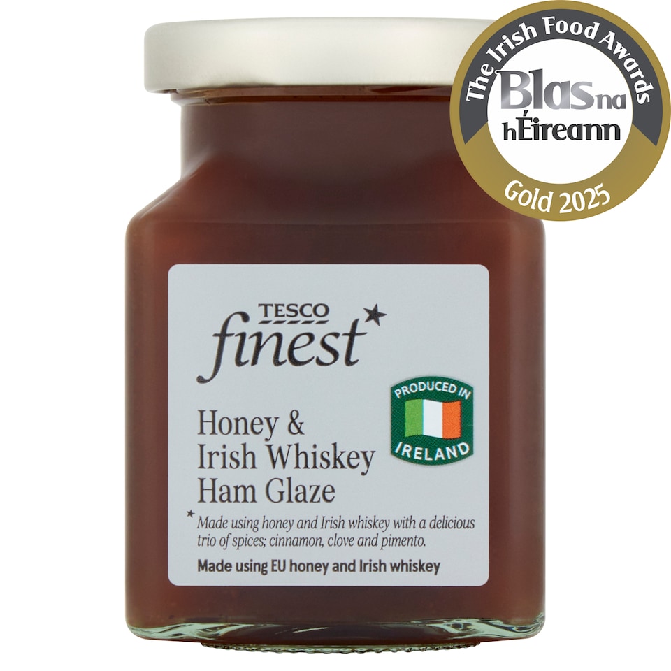 Tesco Finest Honey And Irish Whiskey Ham Glaze 230G