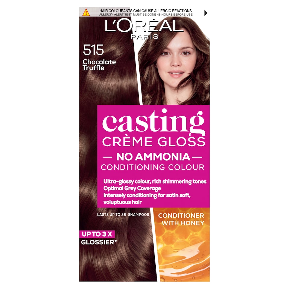 image 1 of L'Oreal Paris Casting Creme Gloss 515 Chocolate Truffle Brown Semi-Permanent Hair Dye