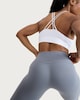 image 3 of F&F Active ULTRASTRETCH High Waisted Flared Leggings in Grey