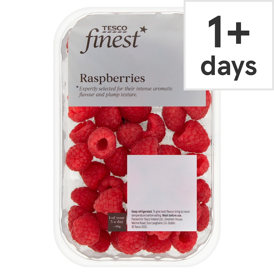 Tesco Finest Raspberries 150G